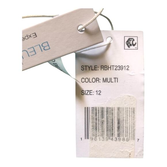 Bleu Rod Beattie NWT The Heat Is On Brief Tie Side Hipster Bikini Bottom Size 12 - Picture 8 of 13